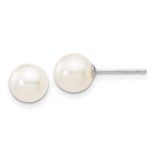 14k-white-gold-6-7mm-white-round-fw-cultured-pearl-stud-post-earrings-SolomonJeweler-Wichita-KS-CustomJewelry
