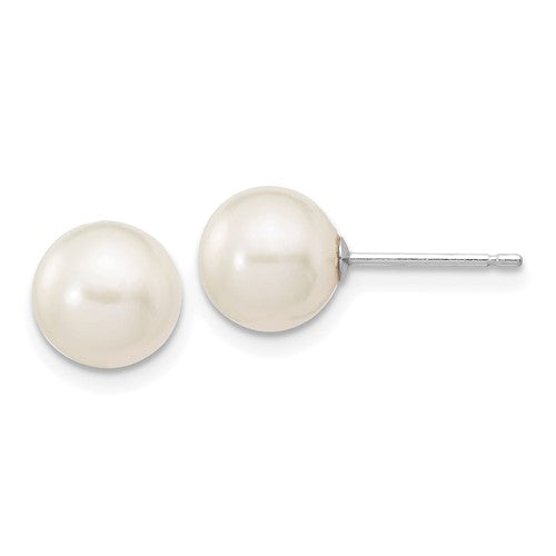 14k-white-gold-7-8mm-white-round-fw-cultured-pearl-stud-post-earrings-SolomonJeweler-Wichita-KS-CustomJewelry