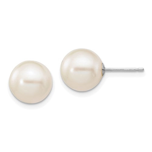 14k-white-gold-9-10mm-white-round-fw-cultured-pearl-stud-post-earrings-SolomonJeweler-Wichita-KS-CustomJewelry