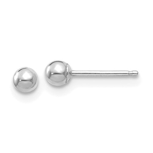 14k-white-gold-polished-3mm-ball-post-earrings-SolomonJeweler-Wichita-KS-CustomJewelry