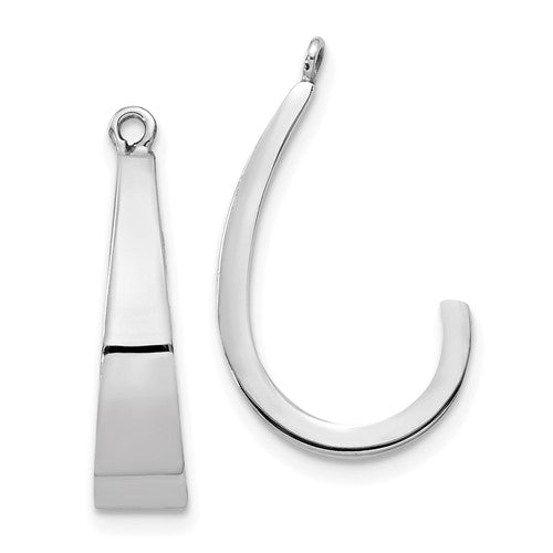 14k-white-gold-polished-j-hoop-earring-jackets-SolomonJeweler-Wichita-KS-CustomJewelry