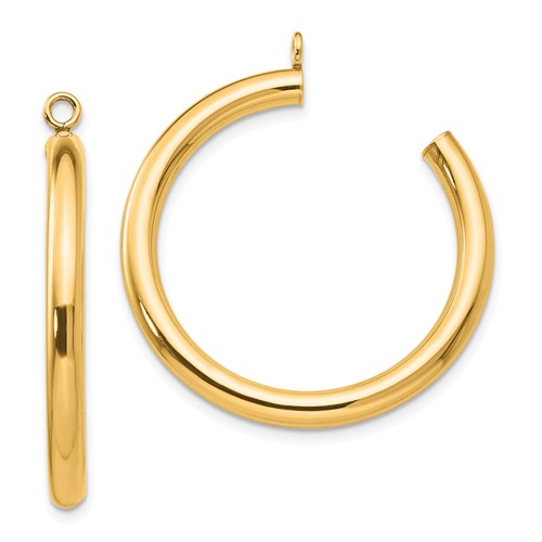 14k-polished-tube-hoop-earring-jackets-SolomonJeweler-Wichita-KS-CustomJewelry