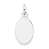 14k-white-gold-plain-013-gauge-oval-engravable-disc-charm-SolomonJeweler-Wichita-KS-CustomJewelry