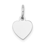 14k-white-gold-plain-011-gauge-engravable-heart-charm-SolomonJeweler-Wichita-KS-CustomJewelry