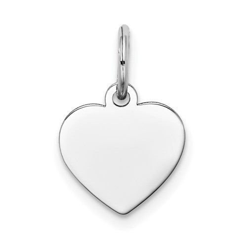 14k-white-gold-plain-009-gauge-engravable-heart-charm-SolomonJeweler-Wichita-KS-CustomJewelry