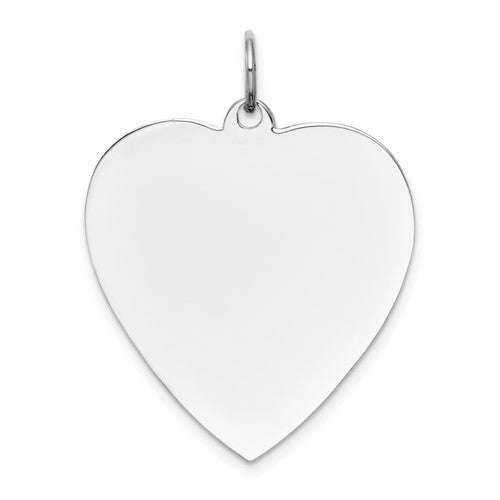 14k-white-gold-plain-035-gauge-engravable-heart-charm-SolomonJeweler-Wichita-KS-CustomJewelry