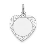 14k-white-gold-etched-design-013-gauge-engravable-heart-charm-SolomonJeweler-Wichita-KS-CustomJewelry