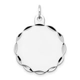 14k-white-gold-018-gauge-engraveable-scalloped-disc-charm-SolomonJeweler-Wichita-KS-CustomJewelry