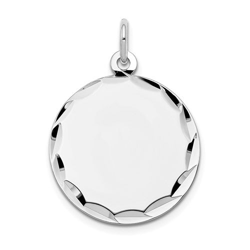 14k-white-gold-etched-035-gauge-engraveable-round-disc-charm-SolomonJeweler-Wichita-KS-CustomJewelry