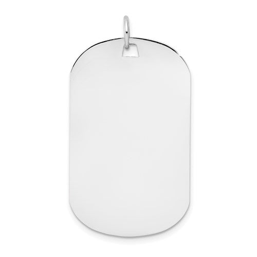 14k-white-gold-plain-013-gauge-engraveable-dog-tag-disc-charm-SolomonJeweler-Wichita-KS-CustomJewelry
