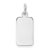 14k-white-gold-plain-018-gauge-rectangular-engravable-charm-SolomonJeweler-Wichita-KS-CustomJewelry
