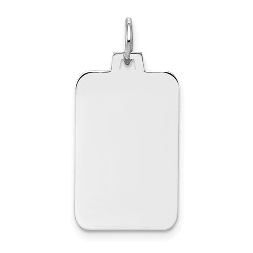 14k-white-gold-plain-027-gauge-rectangular-engravable-charm-SolomonJeweler-Wichita-KS-CustomJewelry