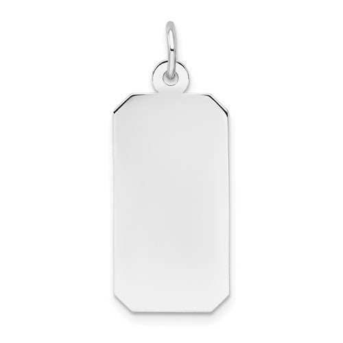 14k-white-gold-plain-013-gauge-rectangular-engravable-charm-SolomonJeweler-Wichita-KS-CustomJewelry