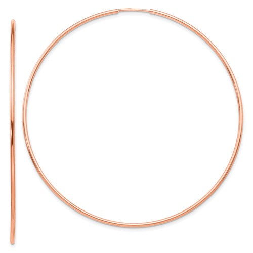 14k-rose-gold-1-20mm-polished-endless-hoop-earrings-SolomonJeweler-Wichita-KS-CustomJewelry