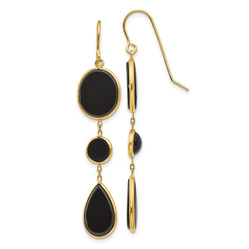 14k-onyx-geometric-dangle-earrings-SolomonJeweler-Wichita-KS-CustomJewelry