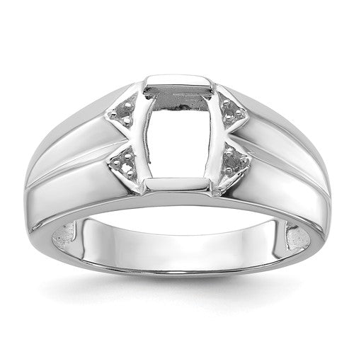 14k-white-gold-mens-ring-mounting-SolomonJeweler-Wichita-KS-CustomJewelry