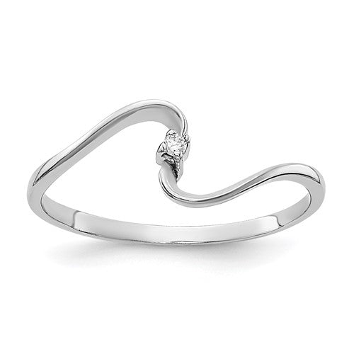 14k white gold diamond ring with AA quality diamonds, showcasing a sparkling jewelry piece from Solomon Jewelers.