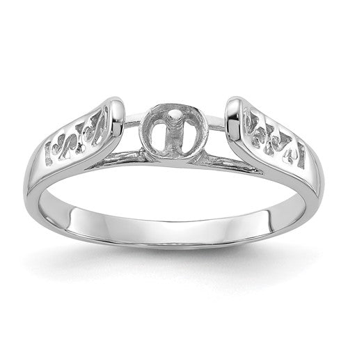 14k-white-gold-polished-pearl-filigree-ring-mounting-SolomonJeweler-Wichita-KS-CustomJewelry