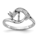 14k-white-gold-polished-diamond-pearl-ring-mounting-SolomonJeweler-Wichita-KS-CustomJewelry