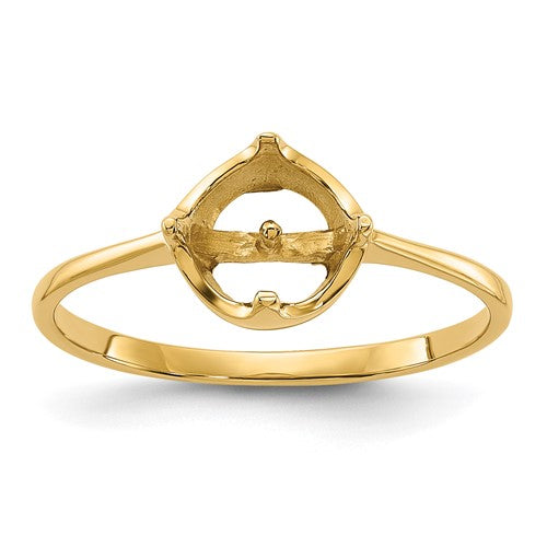 14k-polished-pearl-ring-mounting-SolomonJeweler-Wichita-KS-CustomJewelry
