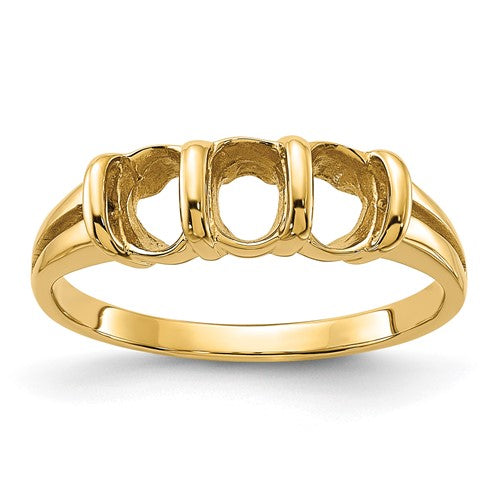 14k-polished-3-stone-6x4-oval-gemstone-ring-mounting-SolomonJeweler-Wichita-KS-CustomJewelry