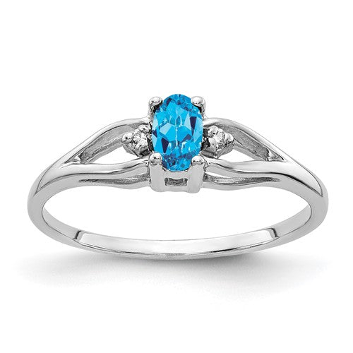 14k-white-gold-5x3mm-oval-blue-topaz-aa-diamond-ring-SolomonJeweler-Wichita-KS-CustomJewelry