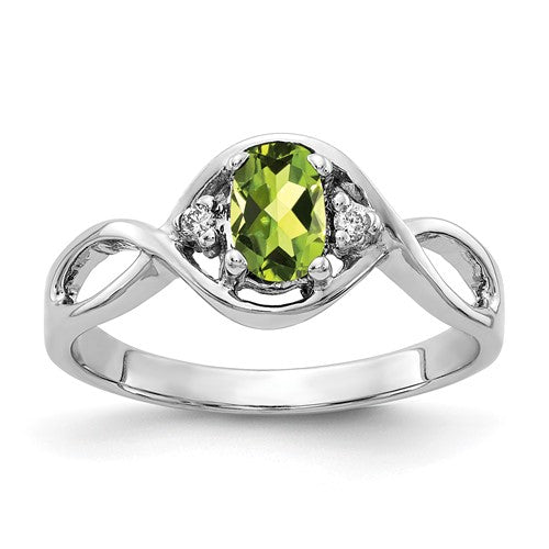 14k-white-gold-6x4mm-oval-peridot-aa-diamond-ring-SolomonJeweler-Wichita-KS-CustomJewelry
