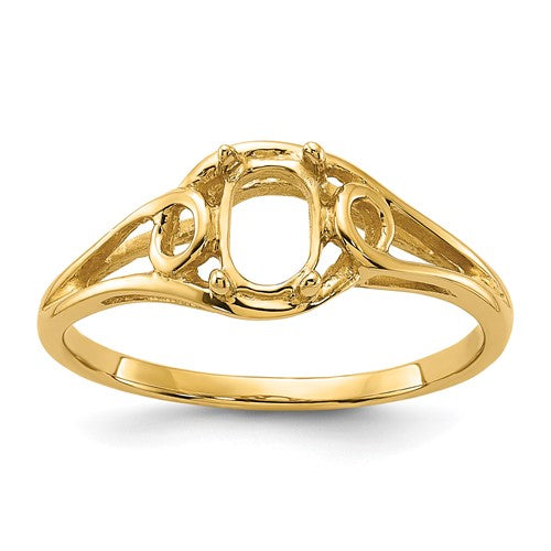 14k-polished-6x4-oval-gemstone-ring-mounting-SolomonJeweler-Wichita-KS-CustomJewelry