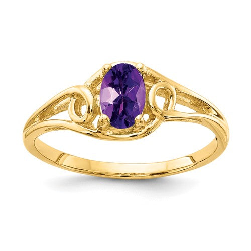 14k-6x4mm-oval-amethyst-ring-SolomonJeweler-Wichita-KS-CustomJewelry