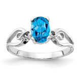 14k-white-gold-8x6mm-oval-blue-topaz-ring-SolomonJeweler-Wichita-KS-CustomJewelry