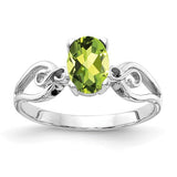 14k-white-gold-8x6mm-oval-peridot-ring-SolomonJeweler-Wichita-KS-CustomJewelry