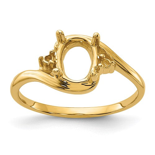 14k-polished-04ct-diamond-8x6-oval-gemstone-ring-mounting-SolomonJeweler-Wichita-KS-CustomJewelry