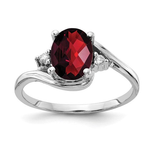 14k-white-gold-8x6mm-oval-garnet-aa-diamond-ring-SolomonJeweler-Wichita-KS-CustomJewelry