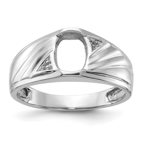 14k-white-gold-mens-diamond-and-onyx-ring-mounting-SolomonJeweler-Wichita-KS-CustomJewelry