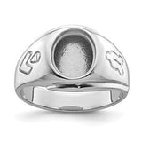 14k-white-gold-mens-polished-and-grooved-masonic-ring-mounting-SolomonJeweler-Wichita-KS-CustomJewelry