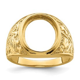 14k-mens-polished-and-textured-14x12mm-oval-masonic-mens-mounting-SolomonJeweler-Wichita-KS-CustomJewelry