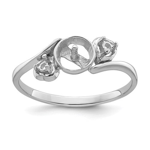 14k-white-gold-7mm-pearl-diamond-ring-mounting-SolomonJeweler-Wichita-KS-CustomJewelry