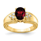 14k-8x6mm-oval-garnet-aa-diamond-ring-SolomonJeweler-Wichita-KS-CustomJewelry