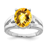 14k-white-gold-11x9mm-oval-citrine-checker-ring-SolomonJeweler-Wichita-KS-CustomJewelry