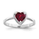 14k-white-gold-6mm-heart-created-ruby-ring-SolomonJeweler-Wichita-KS-CustomJewelry