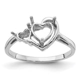 14k-white-gold-6mm-heart-4mm-heart-gemstone-ring-mounting-SolomonJeweler-Wichita-KS-CustomJewelry