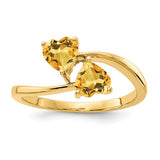 14k-5mm-heart-citrine-ring-SolomonJeweler-Wichita-KS-CustomJewelry