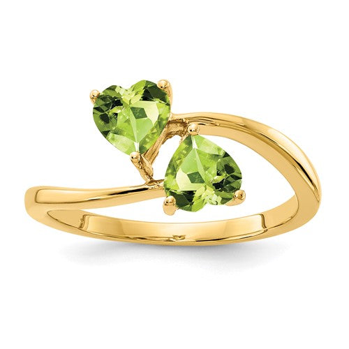 14k-5mm-heart-peridot-ring-SolomonJeweler-Wichita-KS-CustomJewelry