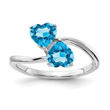 14k-white-gold-5mm-heart-blue-topaz-ring-SolomonJeweler-Wichita-KS-CustomJewelry
