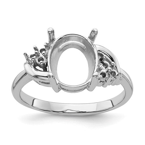 14k-white-gold-diamond-10x8mm-oval-gemstone-ring-mounting-SolomonJeweler-Wichita-KS-CustomJewelry