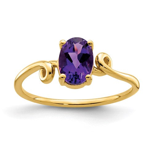 14k-7x5mm-oval-amethyst-checker-ring-SolomonJeweler-Wichita-KS-CustomJewelry