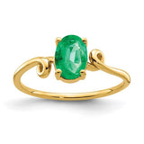 14k-7x5mm-oval-emerald-ring-SolomonJeweler-Wichita-KS-CustomJewelry