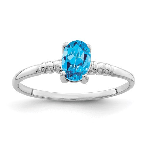 14k-white-gold-6x4mm-oval-blue-topaz-ring-SolomonJeweler-Wichita-KS-CustomJewelry