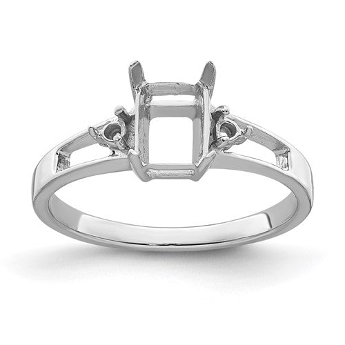14k-white-gold-diamond-7x5mm-emerald-cut-gemstone-ring-mounting-SolomonJeweler-Wichita-KS-CustomJewelry