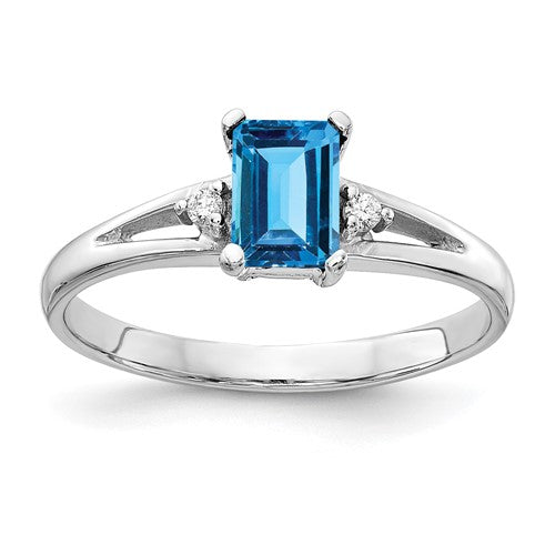 14k-white-gold-6x4mm-emerald-cut-blue-topaz-aa-diamond-ring-SolomonJeweler-Wichita-KS-CustomJewelry